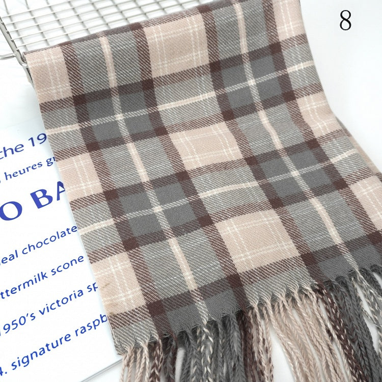 Plaid Scarf Pattern Options 17