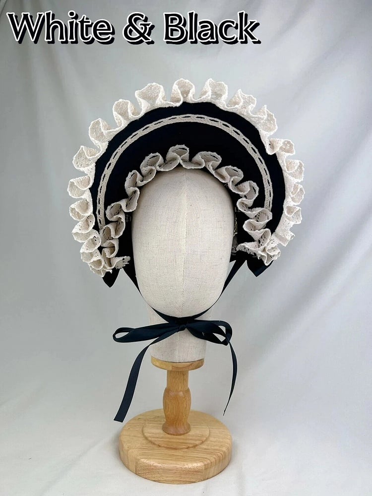Ruffled (8-Color Lace Options) Bonnet