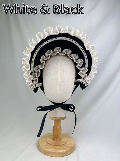 Ruffled (8-Color Lace Options) Bonnet