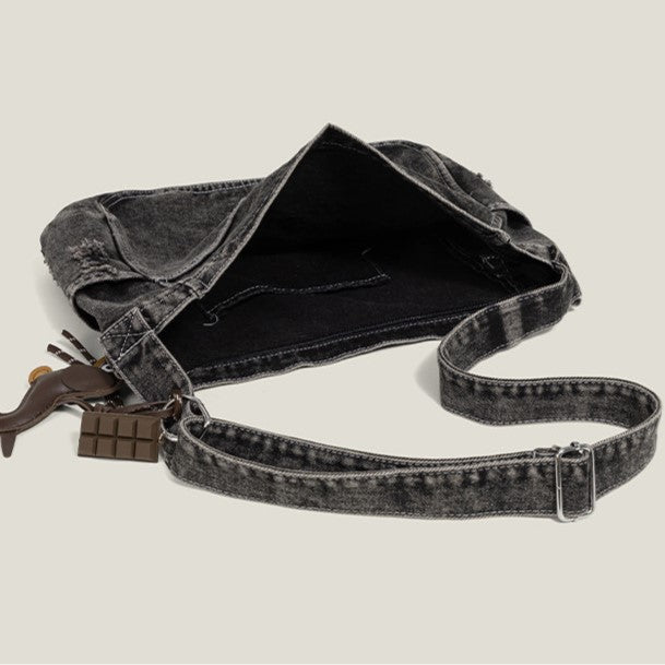 Colors Shoulder Embroidery Bag Dog 3