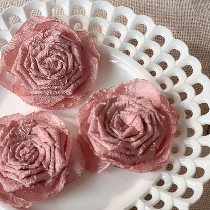 Multicolored – Color Edge 10 - Options Rose Brooch/Clip Burnt