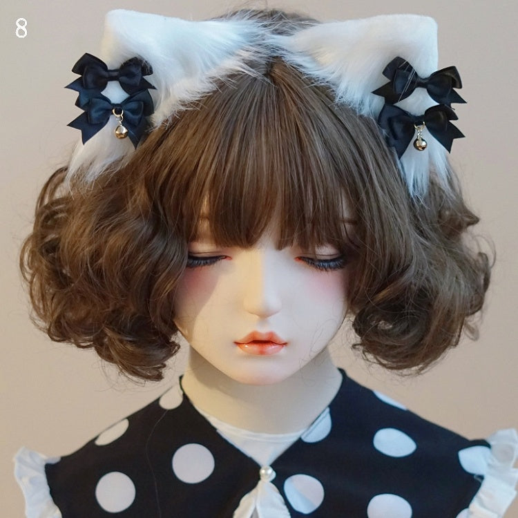 Cat Hairclips Bowknot Ear Options 11 Details