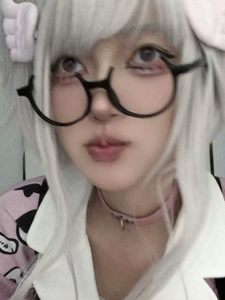 Kawaii Black Round Glasses Frames - Magic Diary