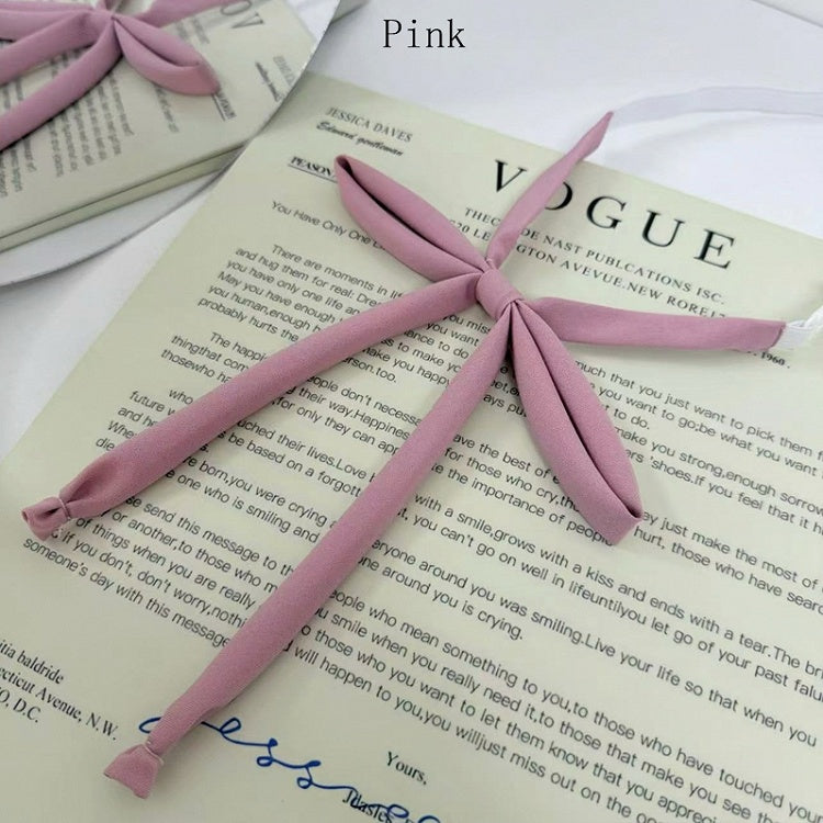 9 Options Matte Color Uniform Tie JK Bow