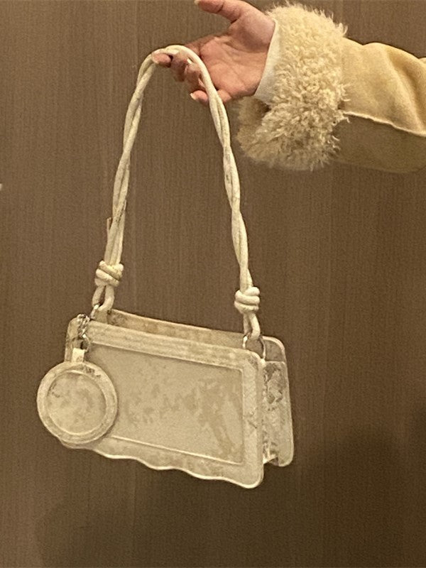 Snakeskin Bag 4 with Pattern Badge Colors Holder Shoulder