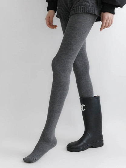 Soft Colors) (4 Ribbed Knit Tights