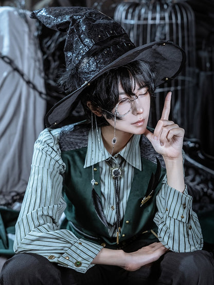 Rope Black Tie Steampunk Gear Design