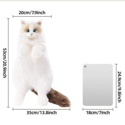 Plush Large Realistic - Cat Size Bag Backpack/Crossbody