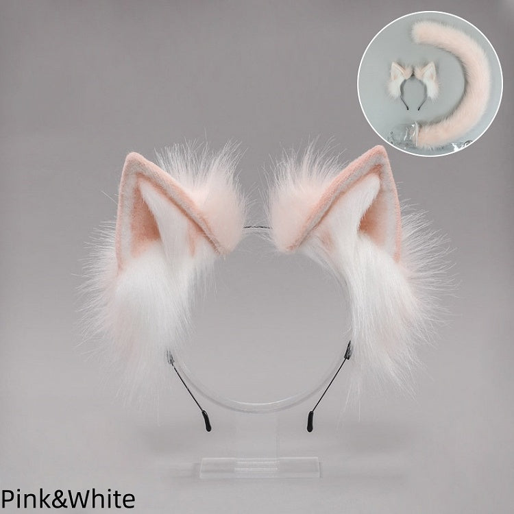 Lolita KC 9 Ear Fur Faux Kitty Colors