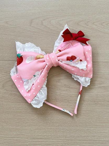 Gelb / KC Pink Creme Bowknot Weiß