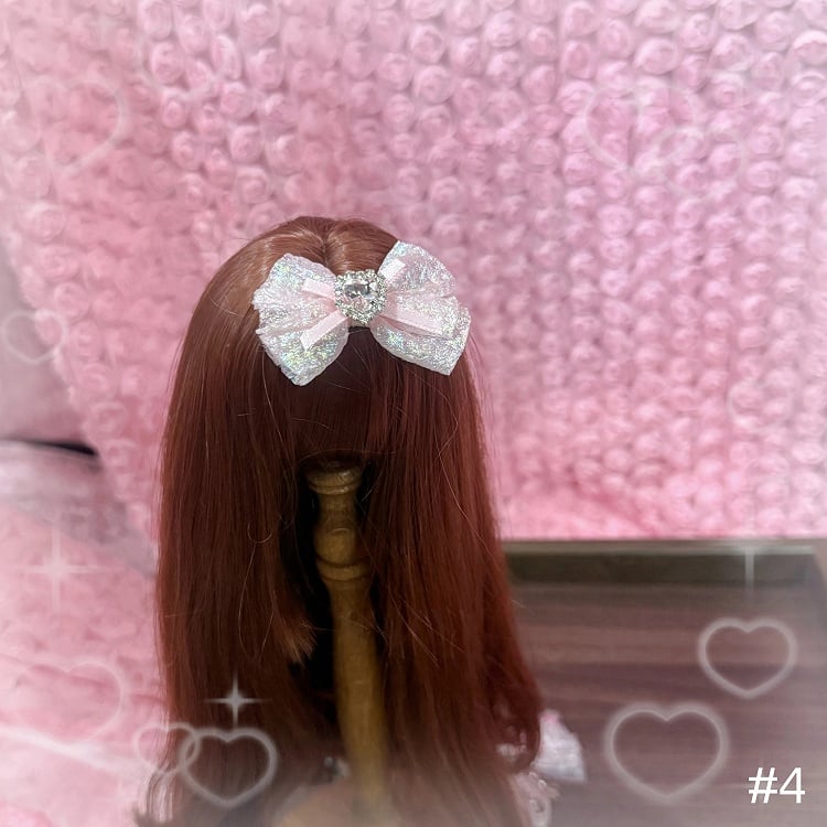 Doll Options Style Kawaii with Sweet - 8 BJD Hairclips Lace
