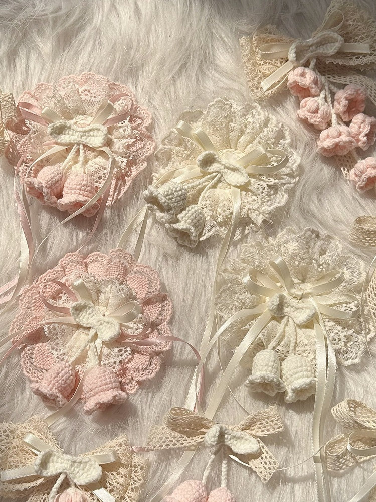 Sweet 2 Color Valley of Lily the Lolita Hairclip/Brooch Options Lace