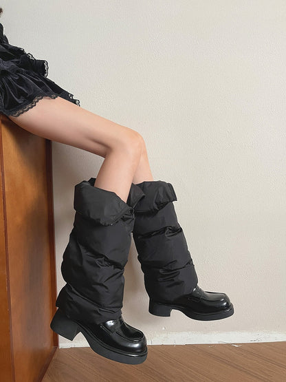 Leg Cotton Down Warm) Padded (Windproof Warmers