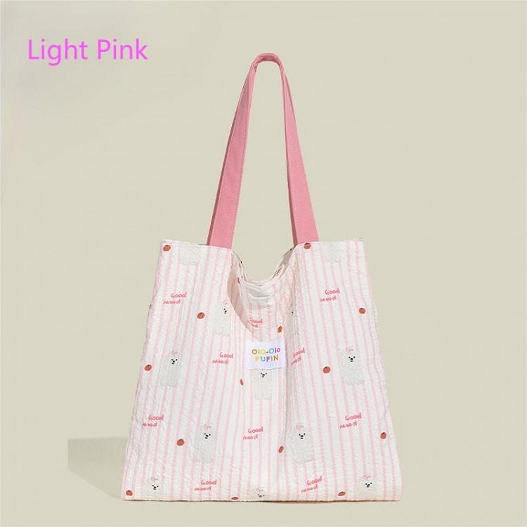 Details with Cute Bag Animal Canvas Print Colors 3