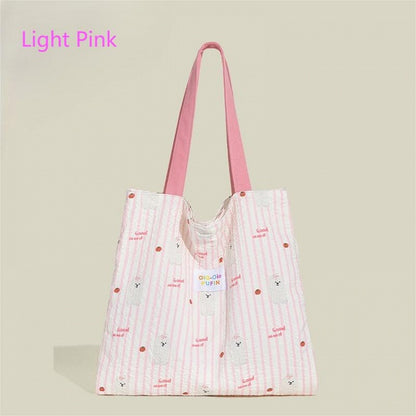 Details with Cute Bag Animal Canvas Print Colors 3