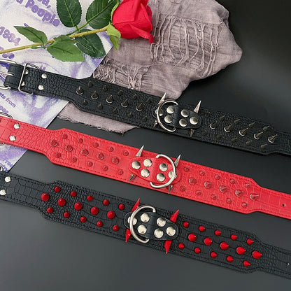 Punk Colors Studs Y2K 3 Choker