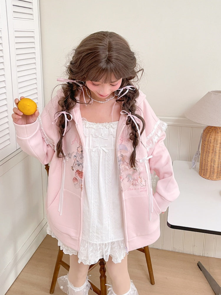 ホワイトレーストリム ボウノット キャミソールトップ