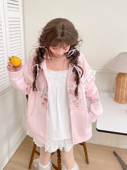 ホワイトレーストリム ボウノット キャミソールトップ