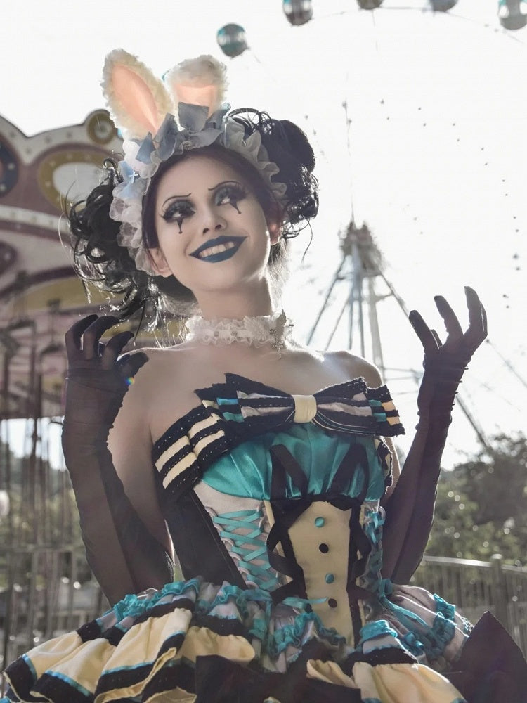 天使の羽と蝶結びのうさぎの耳 KC