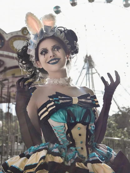 天使の羽と蝶結びのうさぎの耳 KC