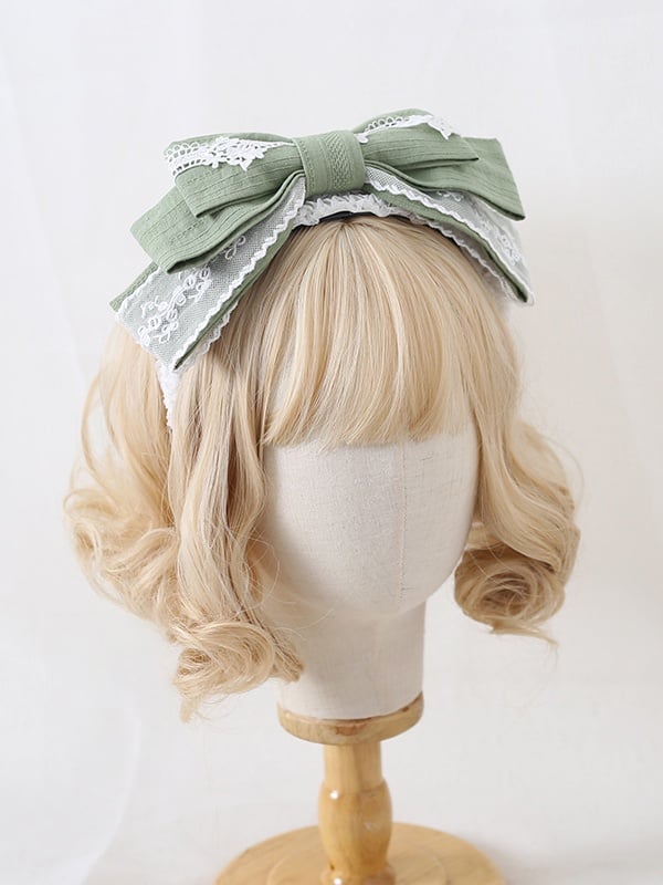 Lolita Bowknot Colors Multi-Layer Elegant 10 Lace KC