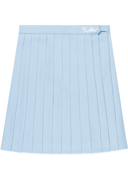 Light Blue JK Uniform Pleated Skirt