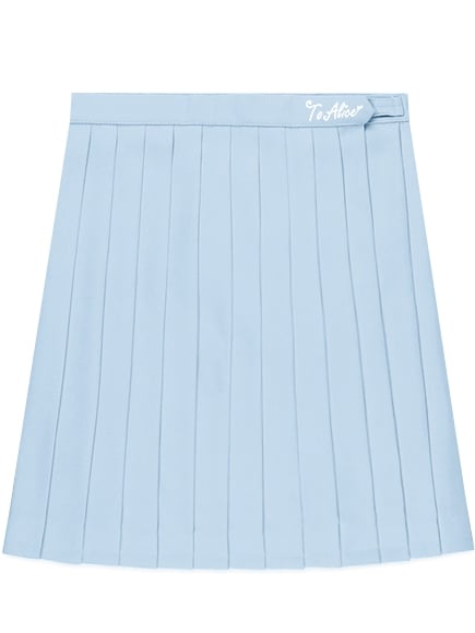 JK Pleated Light Blue Skirt Uniform