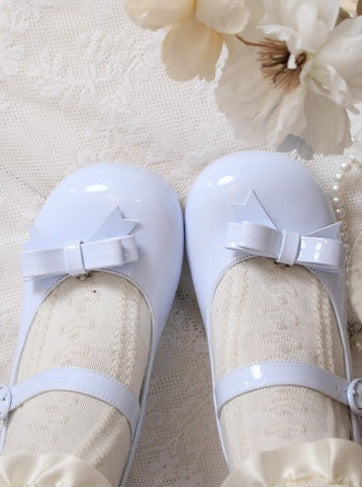 Jane Toe Ribbon Round Mary Heels Lolita