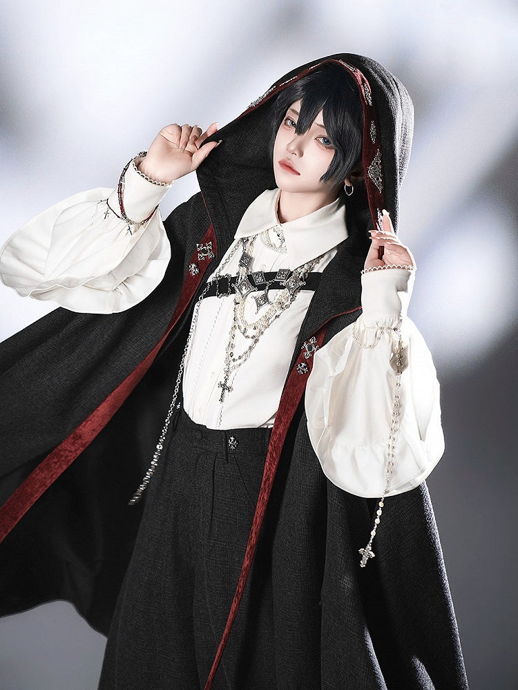 クロスペンダントネックレス