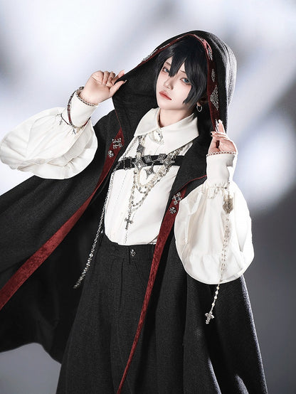 クロスペンダントネックレス