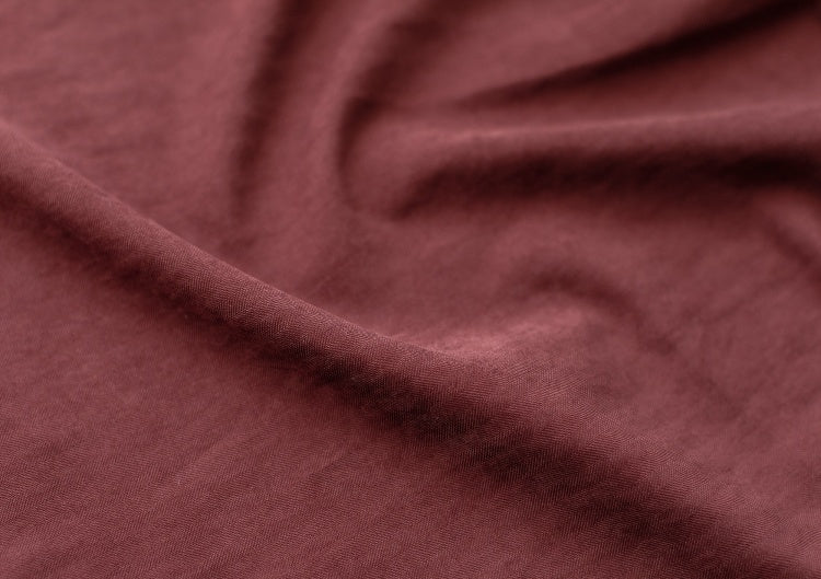 ヴィンテージ秋冬レッドベスト/ボーン入りハイウエストスカート