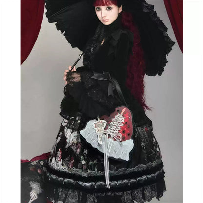 Hunting Monster Strawberry Series – Velvet Lolita Dress / SK / Coat / Top