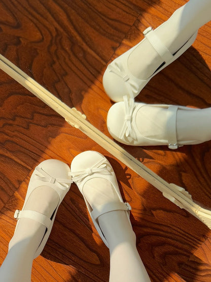 with Sweet 3cm Lolita Mary Closure White Heel Janes Snap