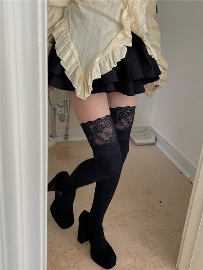 5 Stockings Trim Options Color Lace