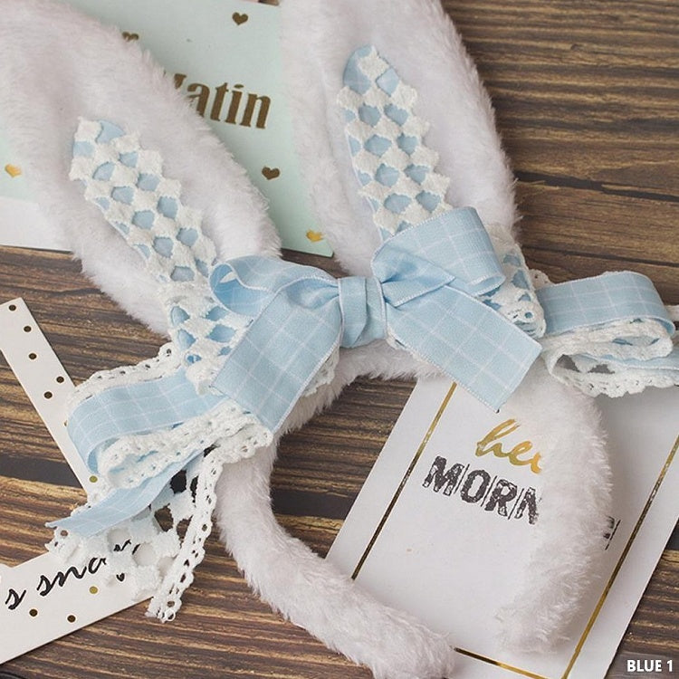 Sweet Bunny Ear KC Color Options Lolita 21 Bow