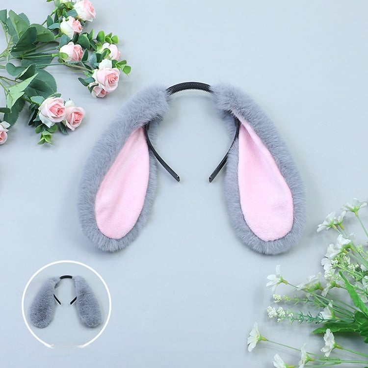 Lop Faux Lolita Colors Bunny Fur 5 Cute KC Ear