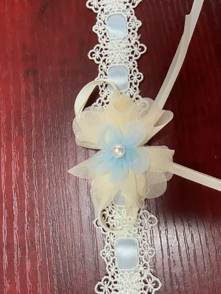 Floral Sweet Lolita Necklace Lace Choker - ZHIJINYUAN