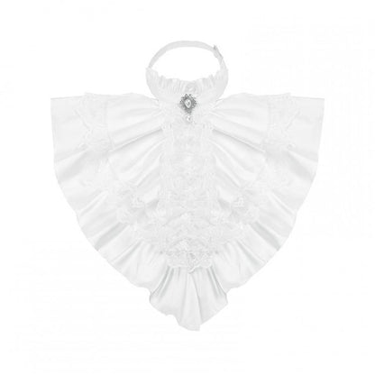 Jabot in White or Black - With PUJI