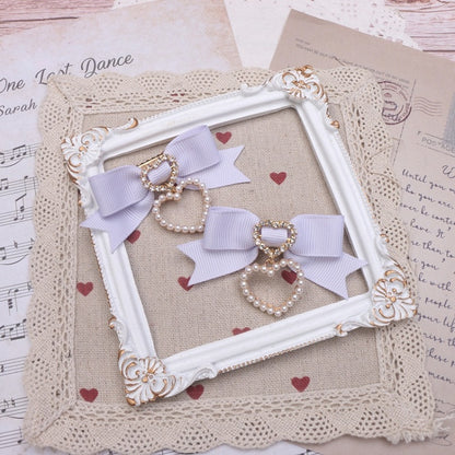 6 Kei Jirai Options Charm Heart Bowknot Hairclip Color