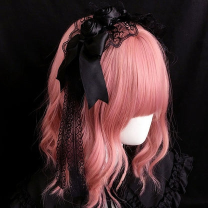 Trim Black Lace Bow KC Rose
