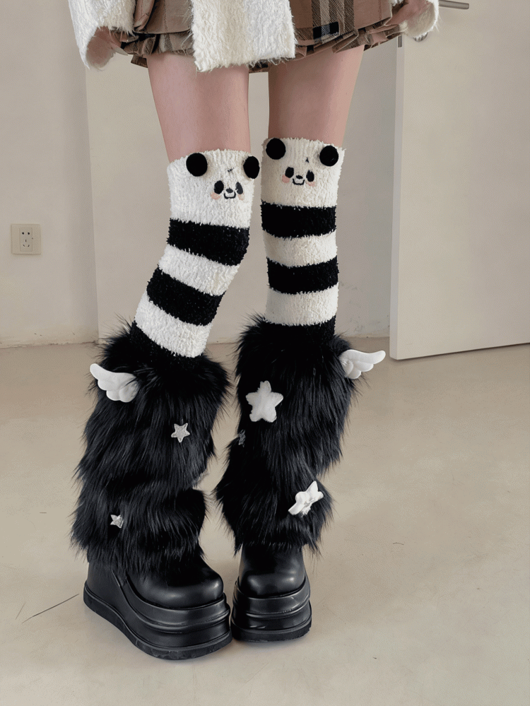 Pattern 2 Striped Color Options Stockings
