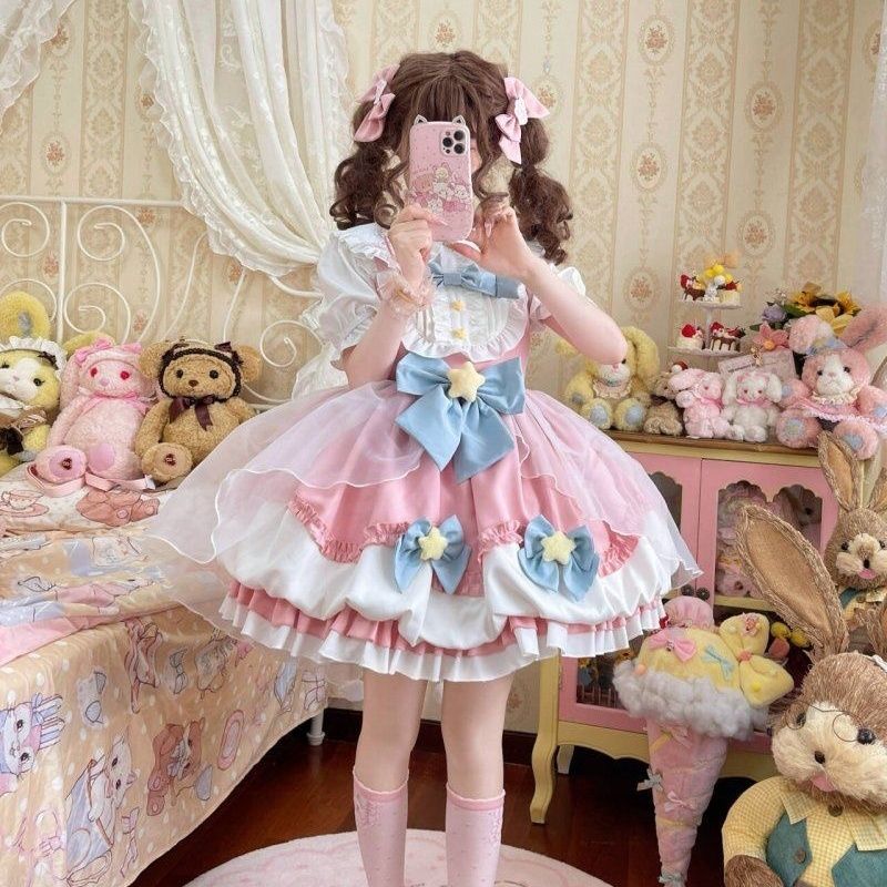 Lolita Sweet Heart Girl Original JSK Suspender Dress
