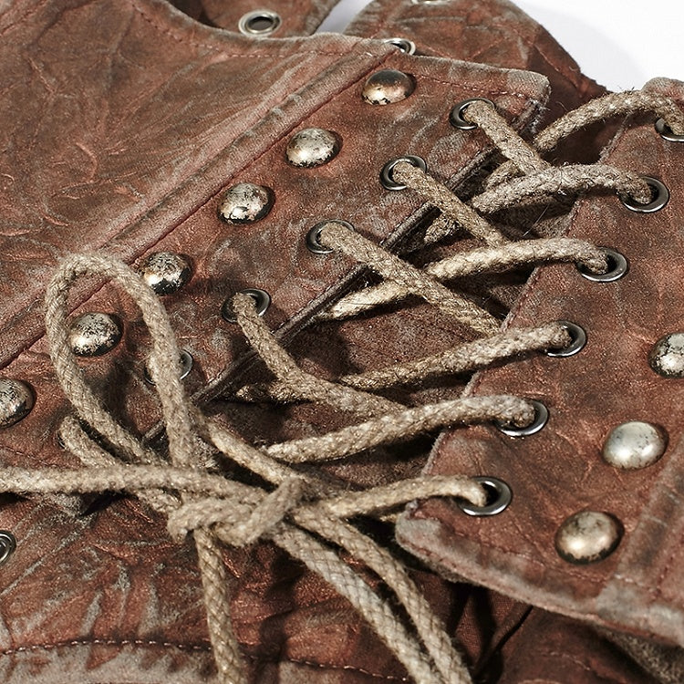 Steampunk Buckle Loops Coffee Girdle