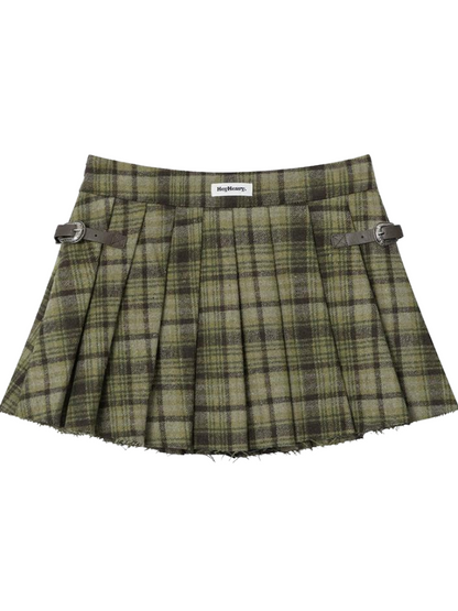 スタイル オールスカート チェック マイラード マッチ レトロ