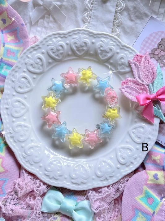 Süßes Armband Sterne Clearance-Handmade