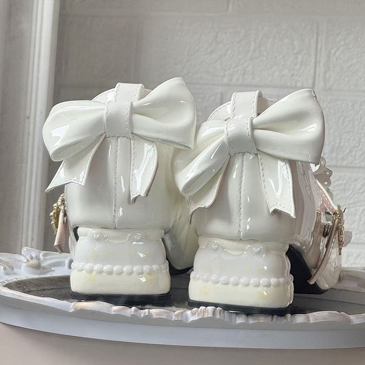 White with Heels Sweet Heel Mid Lolita Bear