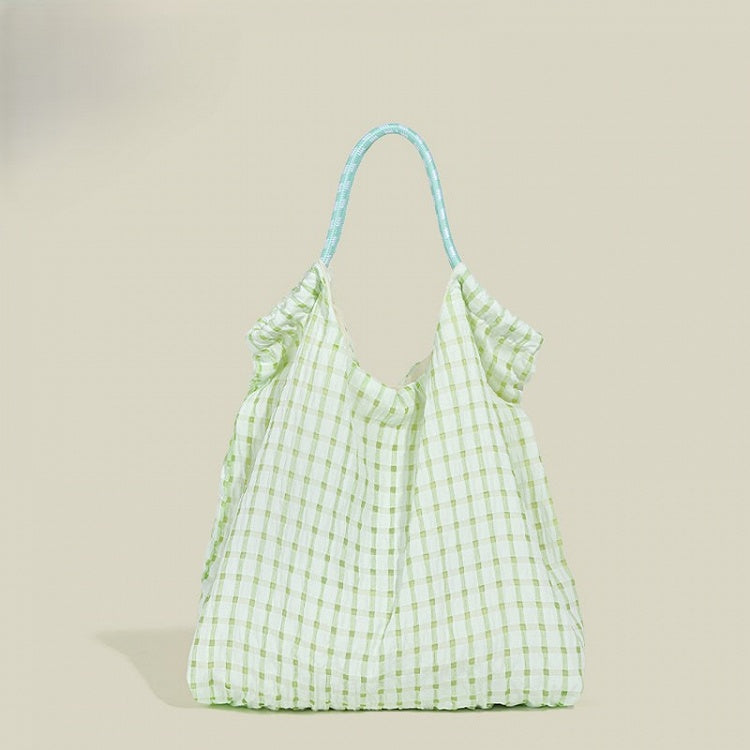 2 Handbag Plaid Colors Pattern