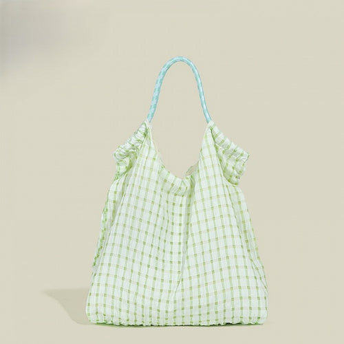 2 couleurs de sacs à main à motif écossais