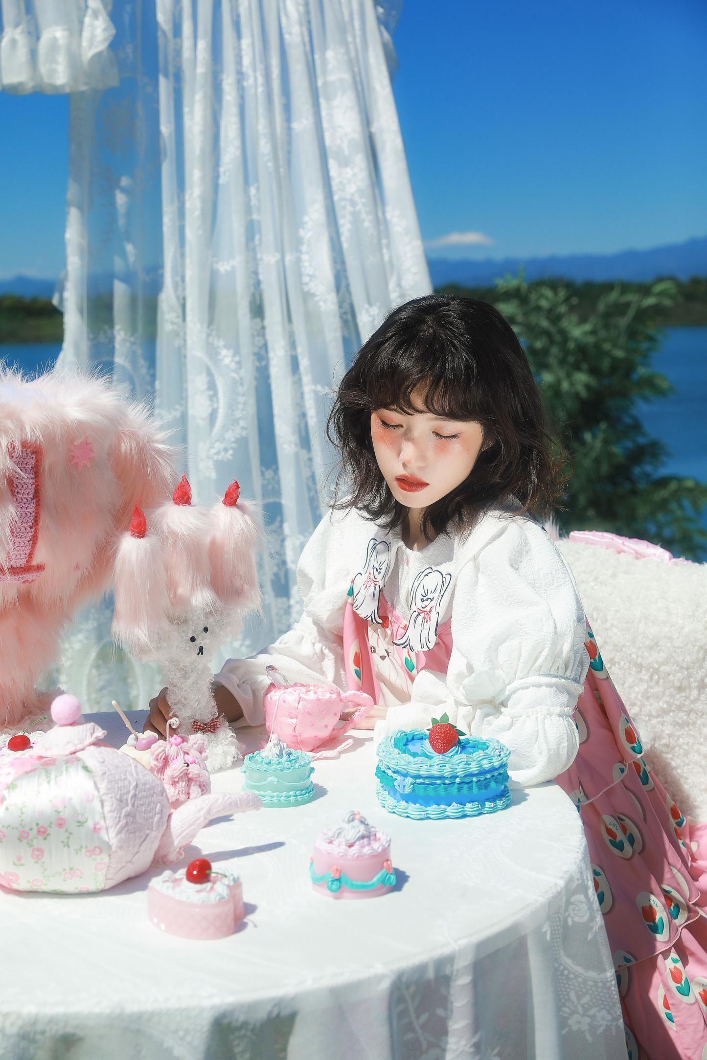 パピースリーブのレトロなロングシャツデザイン