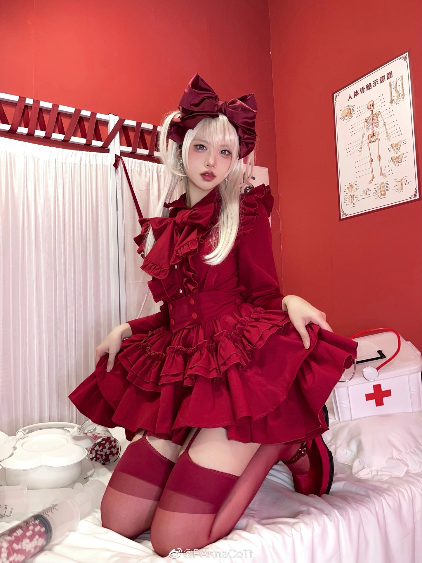 ゴシックスカートサブカルチャーダーク